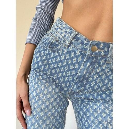 MECEBOM Womens Summer Jeans