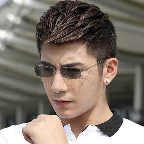 MINCL/2019 NEW Photochromatic Progressive Multifocus Reading Glasses for Men Adjustable Vision With box FML