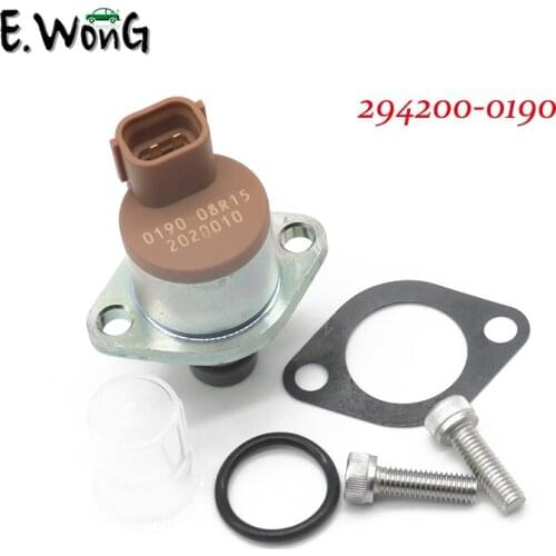 Car Accessories SCV 294200-0190 Suction Control Valve High Pressure Fuel Pump Regulator Metering Solenoid For Hino For ISUZU