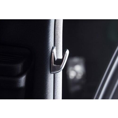 Fit for Benz new E-class hook decoration sticker for Benz new E200 300L 2016 door hook decoration sticker interior modification