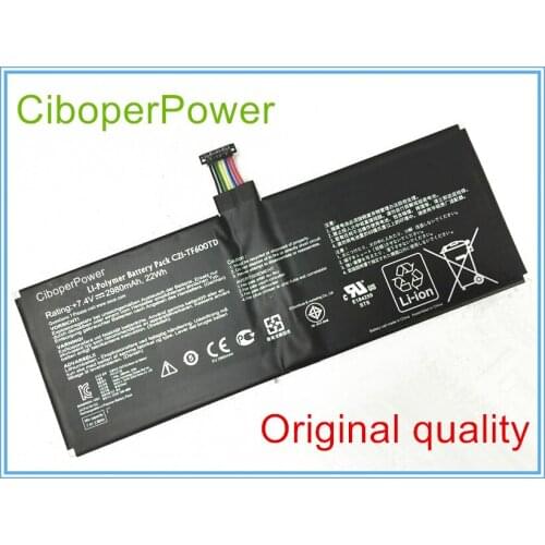 Original 7.4V 2950mAh 22wh Laptop Battery For TF600T C21-TF600TD