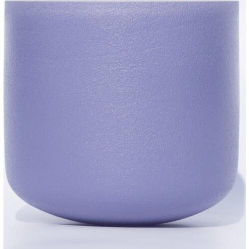 8 Inch Light Navy Blue Indigo A Note Third Eye Quartz Crystal Singing Bowl