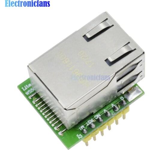 USR-ES1 ENC28J60 W5500 Chip SPI to LAN Ethernet Converter TCP/IP Module 3.3V SPI Interface Smart Electronics