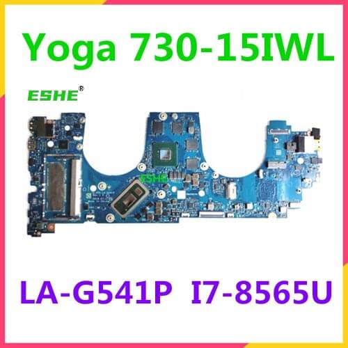 For Lenovo Yoga 730-15IWL Laptop motherboard i7 8565U 4G GPU 8G RAM 5B20T04914 5B20T04908 ELZP5 LA-G541P motherboard