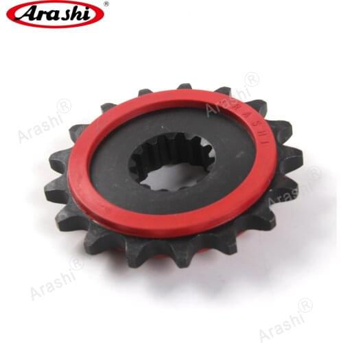 Arashi 17T 525 Rubber Cushioned Chain Front Sprocket For BMW S1000RR 2012 2013 2014 2015 2016 2017 2018 2019 2020 Gear Sprockets