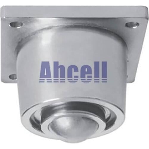 250kg Heavy duty flange mount ball down facing roller 250kg loading ball-transfer-units IK-38B solid steel 360 ball caster