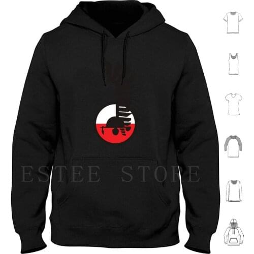 Winged Hussar Hoodie Long Sleeve Winger Hussar Poland Polska Kurwa