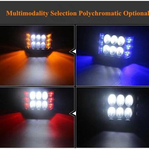 WORKEZ 45W LED Three Side Flashing Off Road Vehicle Working Lamp for SUV