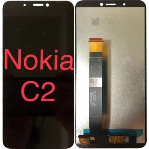 For Nokia C1 TA-1165 C1PLUS TA-1312 C2 LCD Display Touch Screen Digitizer Assembly Repair Replacemengt Parts