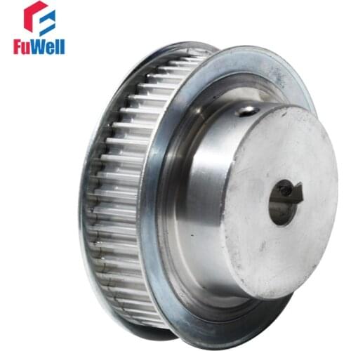 HTD 5M-50T Timing Pulley With Keyway 16mm Belt Width 5M Transmission Belt Pulley 12/14/15/25mm Bore 50Teeth Gear Pulley