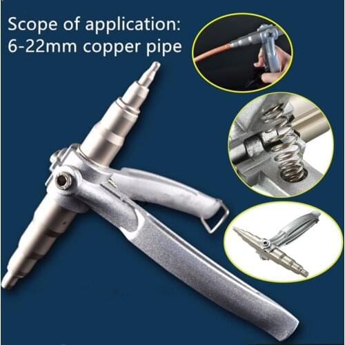 1pc New Copper Pipe Tube Expander Air Conditioner Refrigerant Hand Swagging Tool