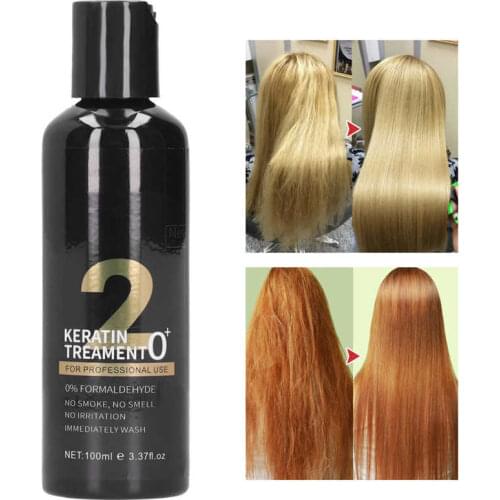 100ml Brazilian Keratin Hair Care Conditioner Moisturize Nourish Repair Treatment Smoothing for Damaged Care No Stimulator Cream