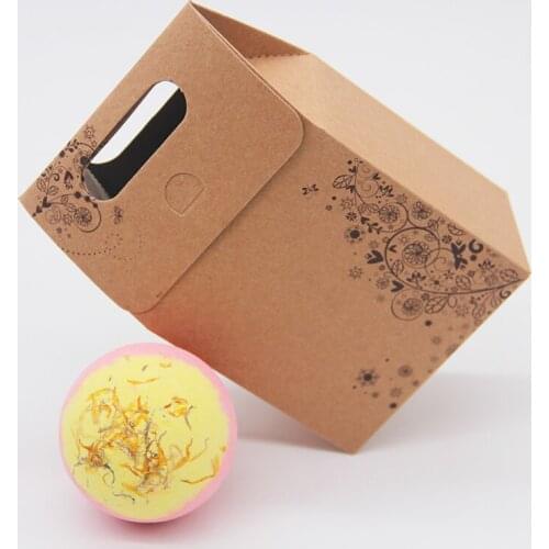 Tsing Bath Bomb Camomile 120G Essential Oil Handmade Bubble Bath Bomb SPA Gift Set Nourishing Moisturizing Bath Bomb Box