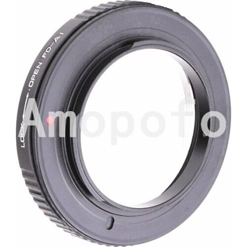 FD-AI Adapter Ring No Glass for Canon FD Lens to for Nikon F D7100/D600/D3200/D800