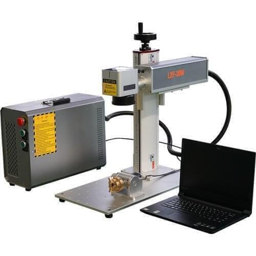 50w depth engraver machinery fiber laser source laser marking machine