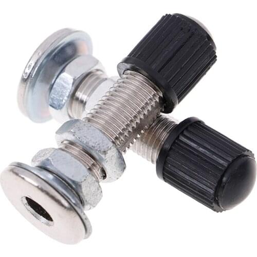 Hot Sale 2Pcs/Set MTB Mountain Road Bike Bicycle Accessories 38mm Bicycle Schrader Valve Ultralight Zinc Alloy