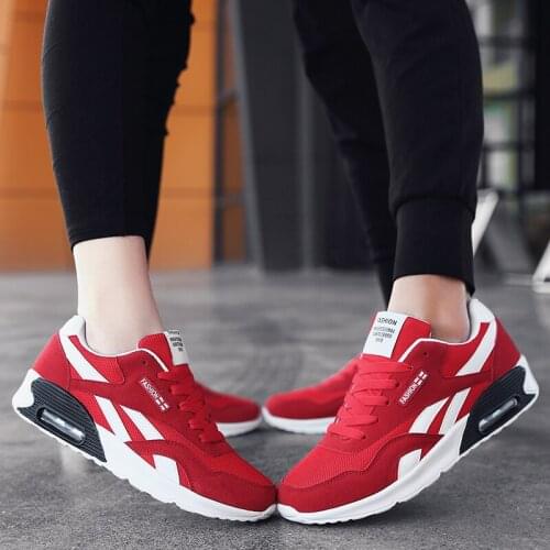 Men Casual Sneakers Mesh Breathable Air Cushion Shoes Couple Sneakers Male Footwear Outdoor Men Trainers