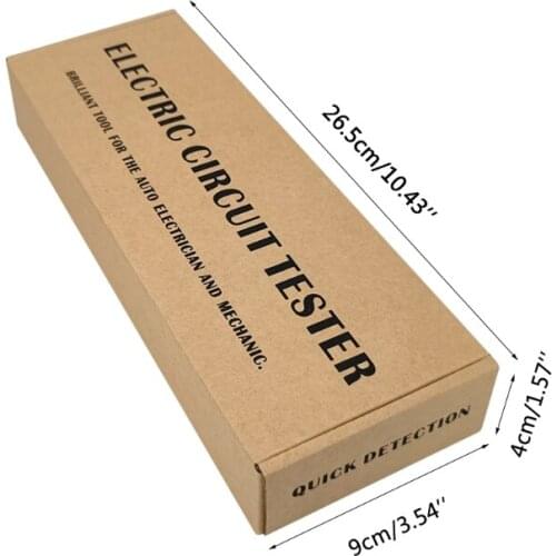 A Set Electrical System Tester Vehicles Power Circuit Probe Kit for Testing Voltage Polarity Signal Circuit