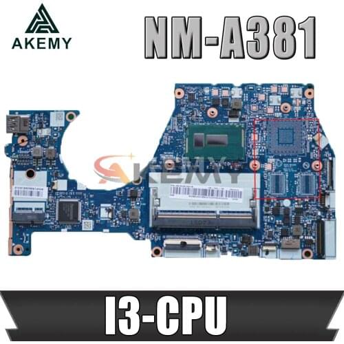 New Original Laptop For Lenovo YOGA3 14 YOGA 3 14 Motherboard Mainboard I3-5005 UMA NM-A381 5B20K78777