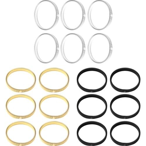 6Pc Sleeve Holders Adjustable Elastic Steel Wire Shirt Fastening Garters Clothes Anti Slip Metal Armbands Fashion Decor Bracelet