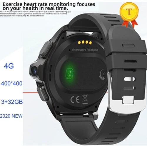 High quality Android 1.6inch Smart phone Watch with heart rate Face ID Unclok 4G Smartwatch Men woman For redmi 4 5 Android IOS