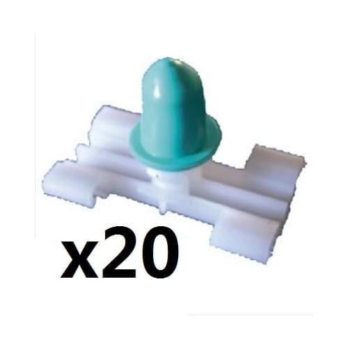 20x For BMW E46 Trim Clips for Door Bump Strip / Body Trims- 51138231130