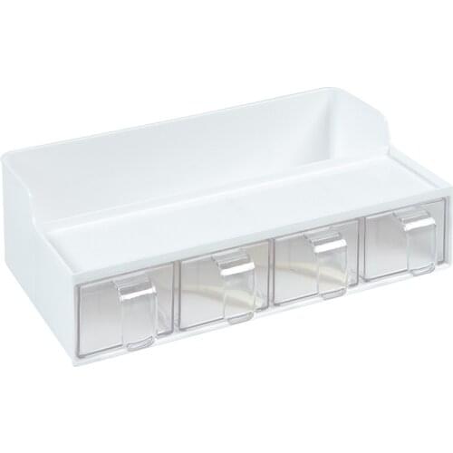 BF040 Kitchen Seasoning Box Multi-compartment Combination Spice Storage Box Drawer style flavoring box Kitchen Supplies