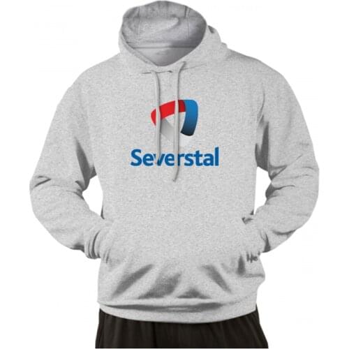 KHL ice hockey Team logo printed hoodie mens cotton jacket Severstal Cherepovets