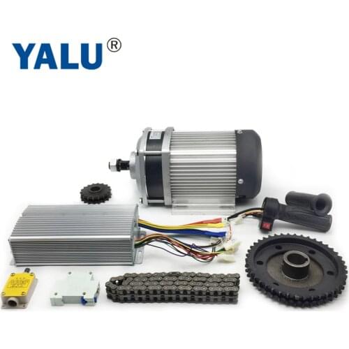 1000W 48/60V Electric Trike Conversion Kit BM1412ZXF UniteMotor Tricycle Rickshaw Motor Conversion Kit FOR THREE WHEEL EBIKE