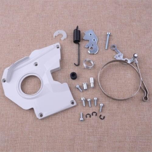LETAOSK 18pcs/Kit Chain Brake Cover Band Level Spring Kit Adjuster Assy 1119 021 1102 for Stihl 038 038 AV MAGNUM MS380 Chainsaw