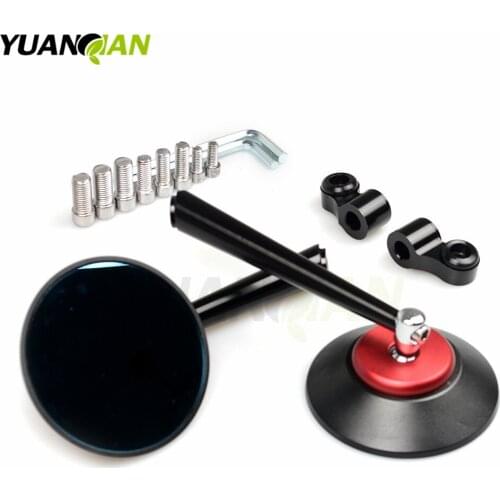 Motorcycle Mirrors motorbike moto CNC Rearview side Mirror Aluminum For suzuki YAMAHA XJR400 XJR1200 XJR1300 XJ600 XJ6 all year