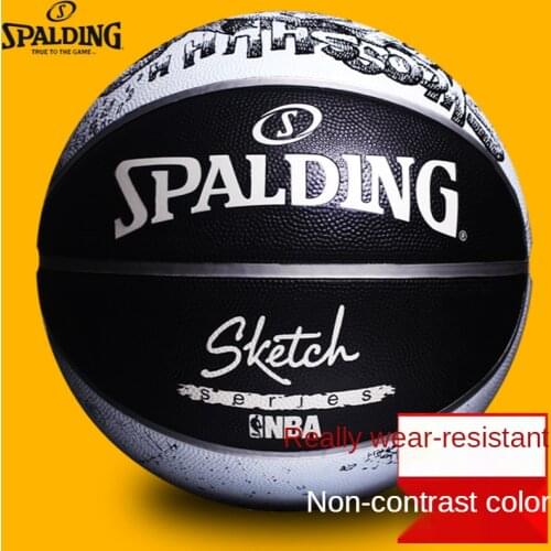 SPALDING Basketball PU No. 7 6 men women rubber indoor outdoor Basketbol Ball fiba Baloncesto basketball