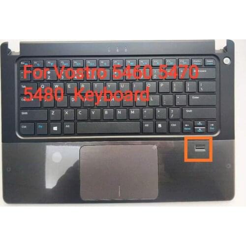 Laptop Bottom Assembly Palm rest keyboard Touch Pad For Dell VOSTRO V5460 V5470 5460 5470 V5480 5480 5439 P41G 0Y3X62 0VF80X