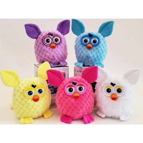 2021 New Plush Interactive Toy Owl Phoebe 6 Color Electric Pets Owl Elves Plush toys Recording Talking Toys Gifts Furbiness boom