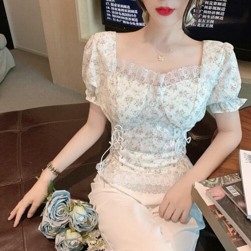 ONMIN Women's Shirts With Embroidery