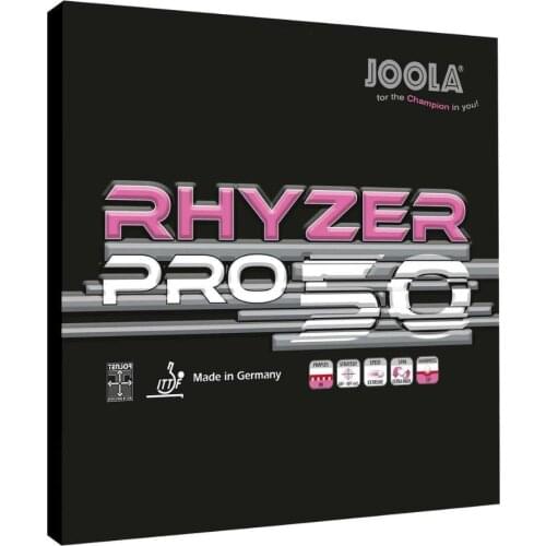 Joola RHYZER Pro 50 (2018 New, Forehand Offensive) Table Tennis Rubber Pips-in Ping Pong Sponge Tenis De Mesa