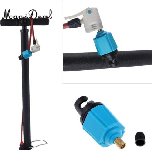 Bicycle Bike Tire Gas Valve Adapter Air Pump Converter Inflatable Boat Kayak SUP Paddle Board Inflator Valve Adaptor Accessories