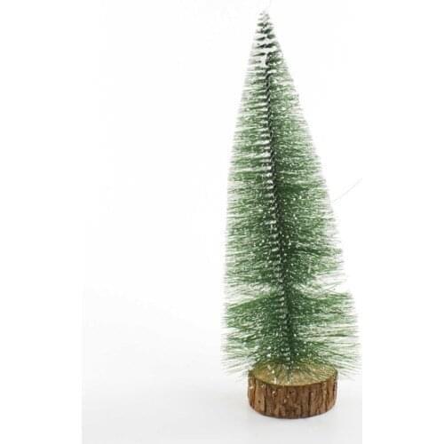 Table Top Pine Tree christmas 12x32 cm christmas decorations рождественские украшения