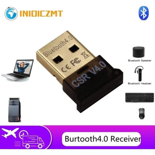 USB Bluetooth 4.0 Adapter For Computers PCs Laptops Speakers Wireless Mouses Bluetooth Music Receiver Wireless Printings Adapter