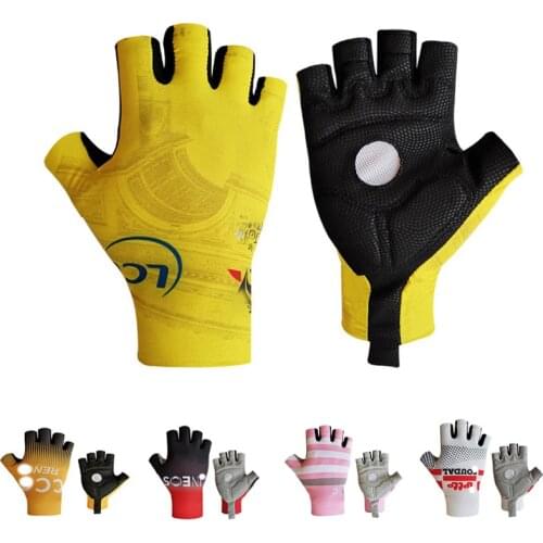 Half Finger Cycling Gloves Men Womens Mountain Bike Gloves MTB Road Bicycle Gloves Breathable Non-slip Sports Glove