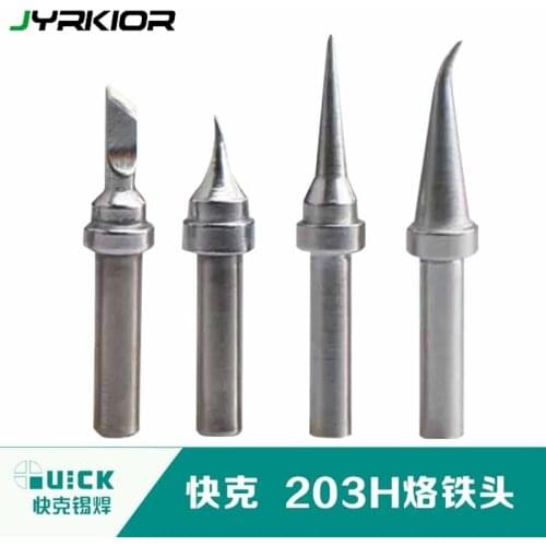 Jyrkior Original Quick Soldering Station Nozzle Solder Iron Tip for Quick 203/203H/204/204H/3202 Welding Station Accessories