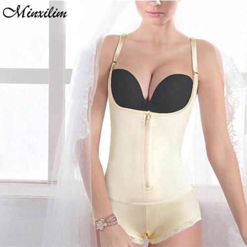 Women Slimming Body Shapers Underwear Butt Lifter Bodysuit Waist Trainer Black Sexy Push Up Shapewear Control Sheath