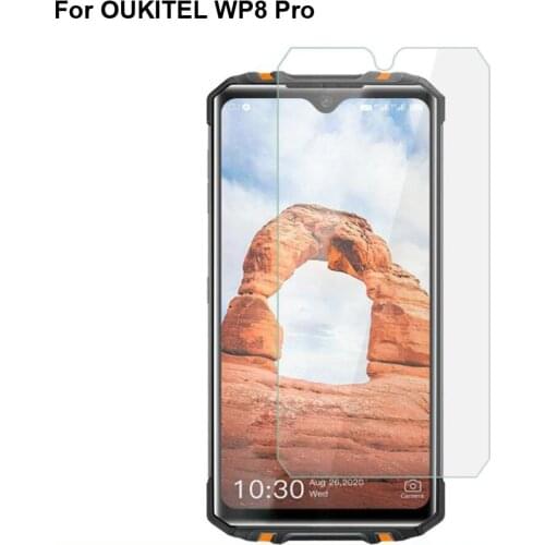 1PC Ultra-Thin screen protector Tempered Glass For OUKITEL WP8 Pro Screen protective For OUKITEL WP 8 Pro