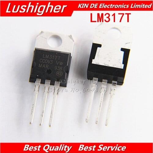 10PCS LM317T TO-220 LM317 TO220 LM317TG