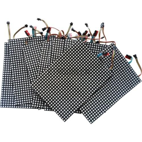 1X New arrival APA102 RGB led display 660/280/150/70/64 Pixels flexible dot matrix pannel display free shipping