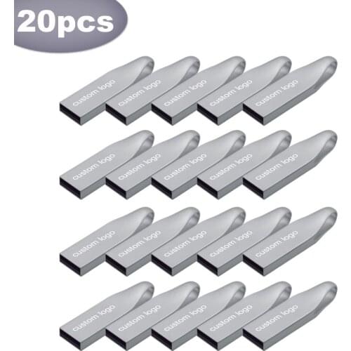 20pcs/lot Pendrive drive 4gb 128gb usb flash drives 16gb 32gb 64GB USB 2.0 memory Fashion gift For photography Personalize logo