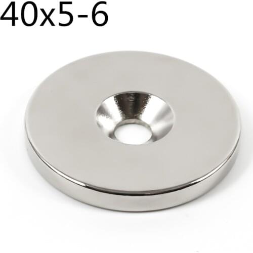 50pcs 40*5-6mm Round Countersunk Ring