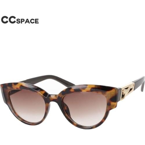 51106 Luxury Cat Eye Sunglasses Leopard Designer Fashion Men Women Shades UV400 Vintage Glasses