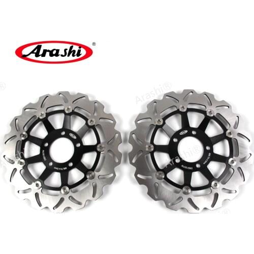 ARASHI RGV GAMMA 250 CNC Front Brake Rotors Disks Discs For SUZUKI RGV250 1991 1992 1993 1994 1995 1996 1997 / GSX750 1997-2003