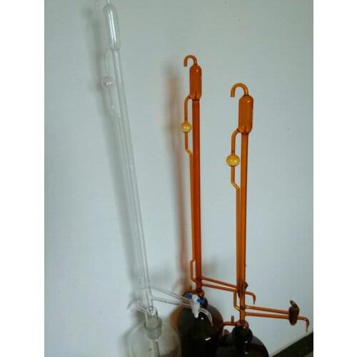 50ml automatic Brown burette glass Buret